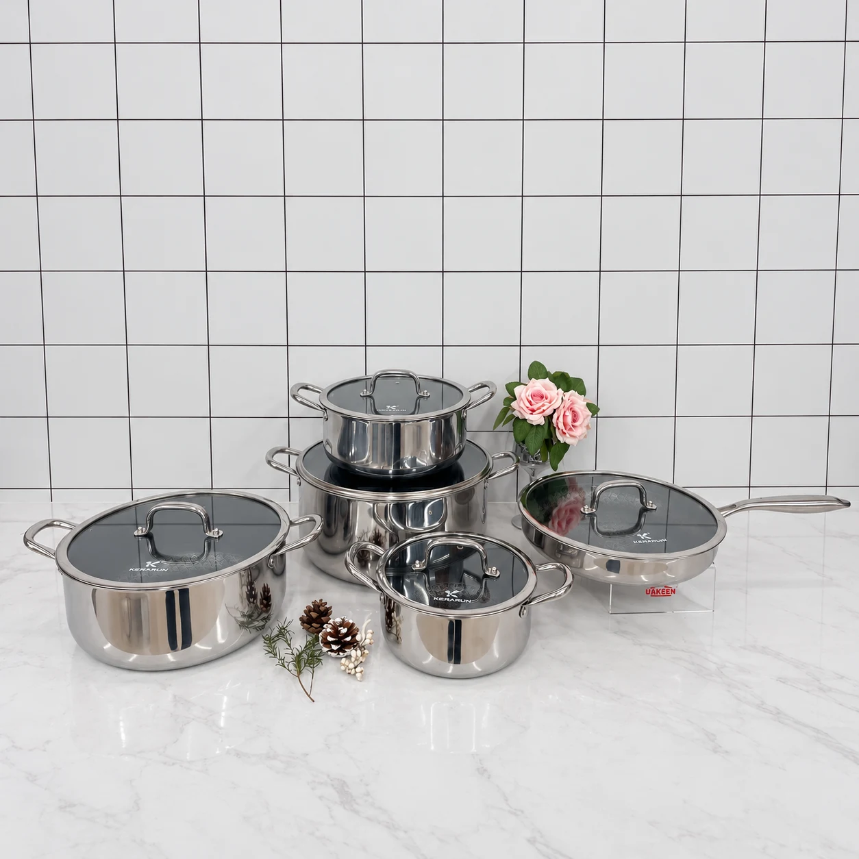 UAKEEN KR-001 cookware set