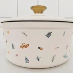 VK-33 enamel cast iron cookware set