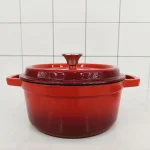 VK-35 enamel cast iron cookware set