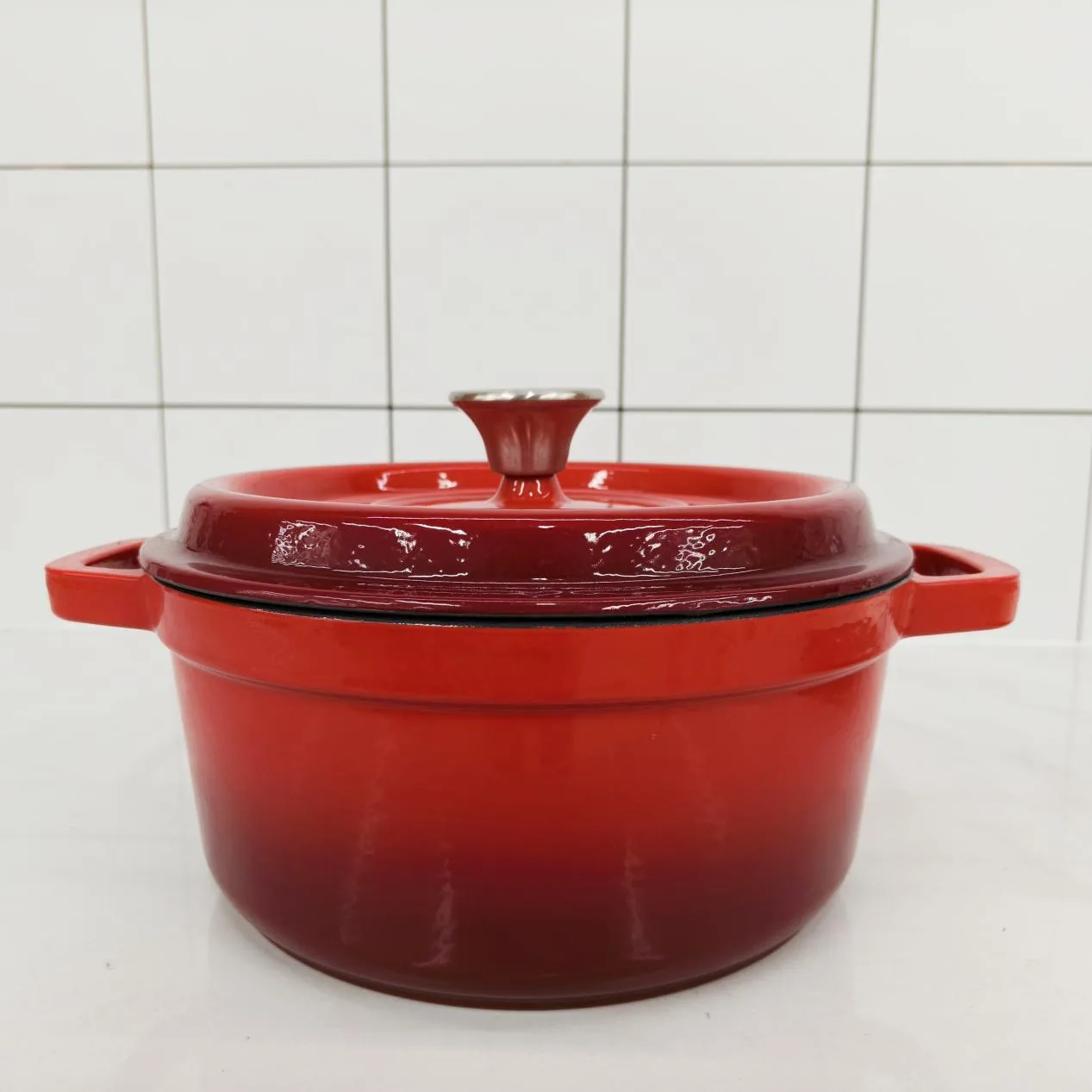 VK-35 enamel cast iron cookware set