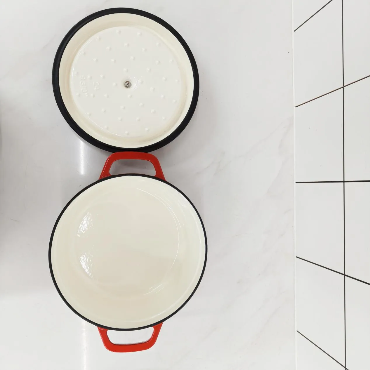 VK-35 enamel cast iron cookware set